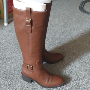 Cole Haan Leather Kenmare Riding Boots